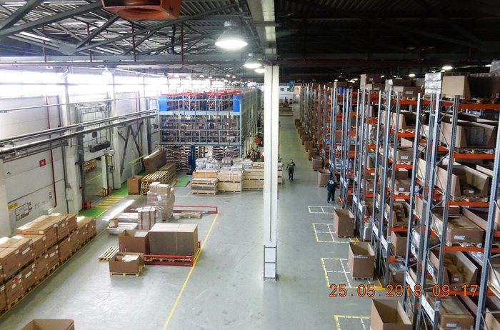 Фото: склады компании ТБМ