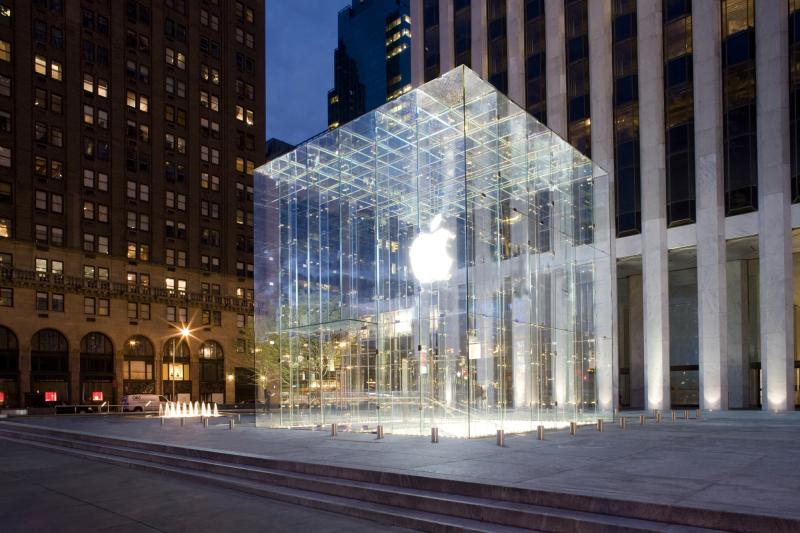фото: концепт-стор Apple в Нью-Йорке