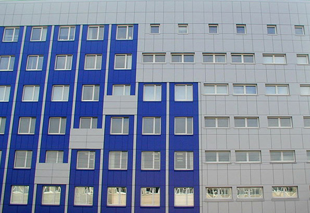 Цветные окна ПВХ, цвет пластиковых окон под колористику фасада