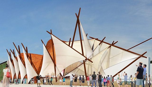 Фасадные системы Schüco, Международная выставка EXPO 2015 в Милане Фасадные системы Schüco, Международная выставка EXPO 2015 в Милане