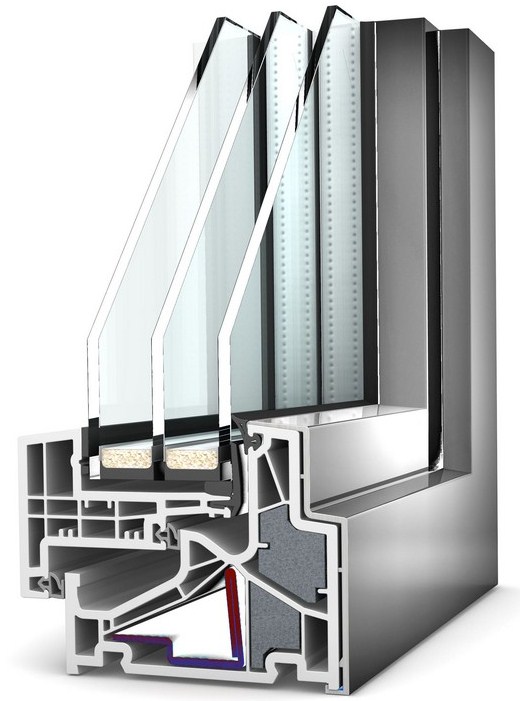 ПВХ окно KF500, Plus X Award, Internorm