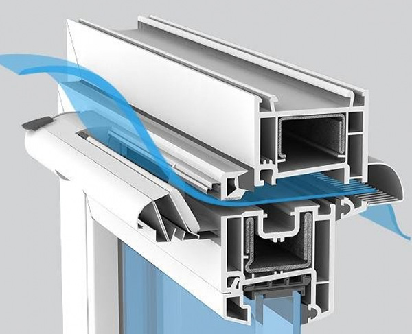 Вентиляция пластиковых окон, приточные клапаны, диффузоры, микровентиляция