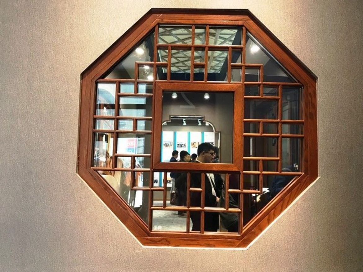 Окно в Китайском стиле