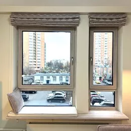 Старое и новое пластиковое окно