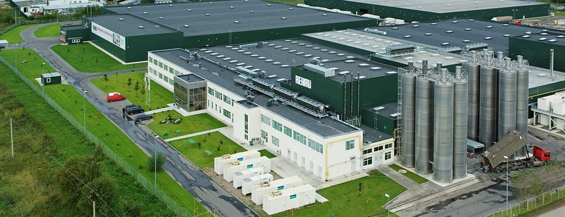 Фото: завод РЕХАУ в п. Гжель – образцовое предприятие европейского уровня*
