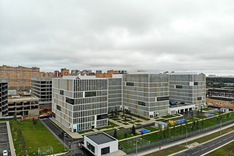 Фото: новая больница в Новой Москве – готовые корпуса, 