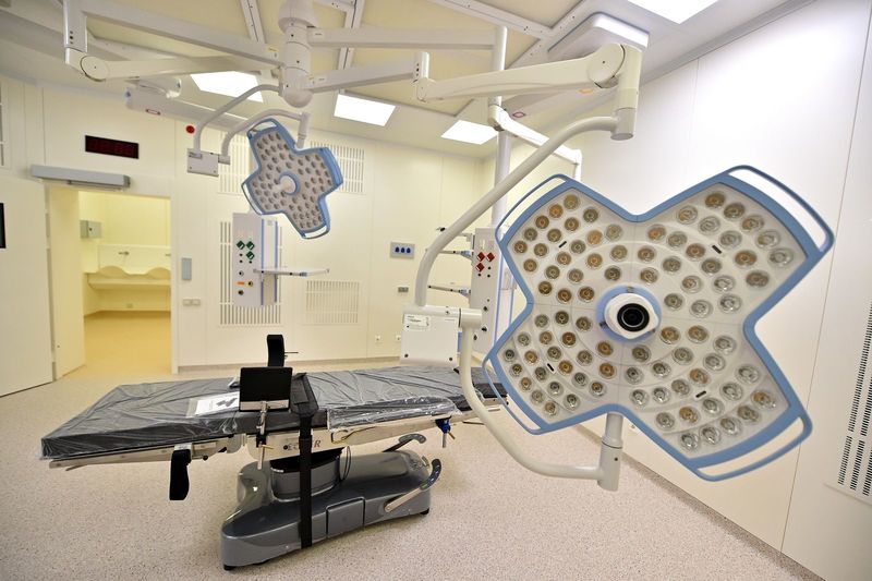 Фото: современное оборудование в новой больнице в Новой Москве, 