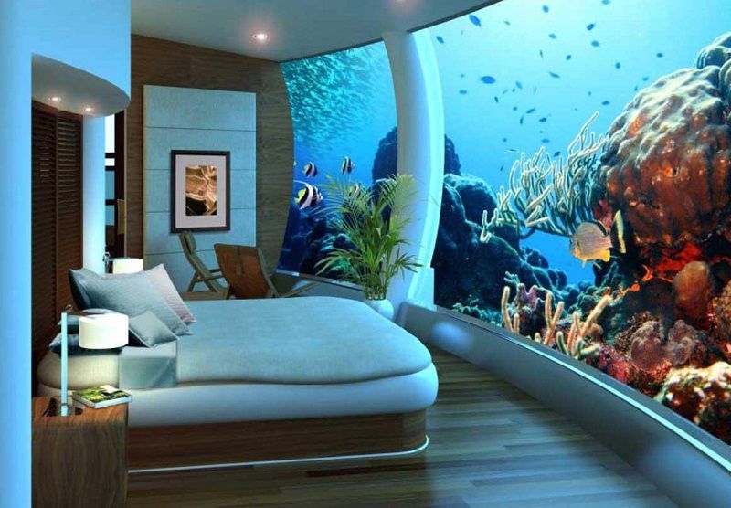Фото: подводный дом – эксклюзивная недвижимость будущего с видом на морские глубины, © vivos