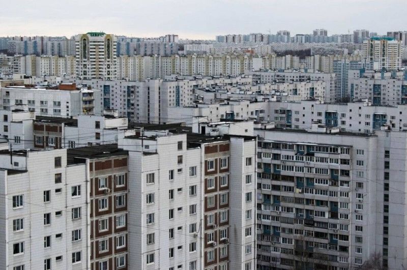 Фото: режим самоизоляции в плотной застройке мегаполиса вынудил москвичей переезжать за город