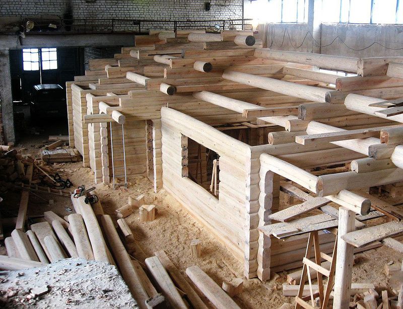Фото: государство поддержит компании, производящие деревянные дома, деревянное домостроение