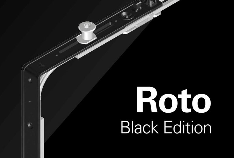 Фото: дизайнерская новинка лета 2020 года на российском рынке  - черная фурнитура Roto Black edition для окон цвета антрацит*, © Roto