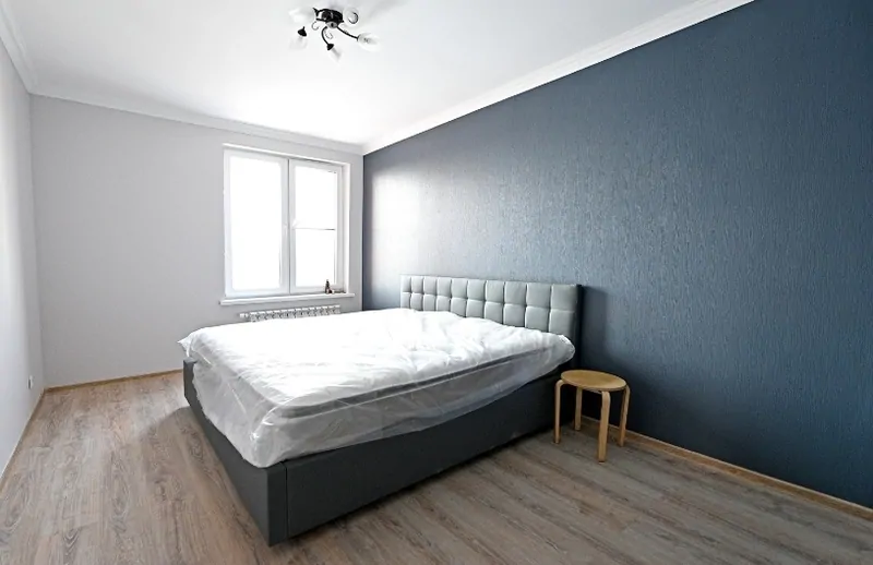 Фото: небольшая жилая комната (спальня) по реновации, ©stroi.mos.ru 