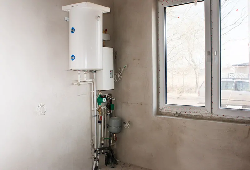 Окно в котельной в частном доме. Площадь остекления в котельной. Water Walls Boiler.