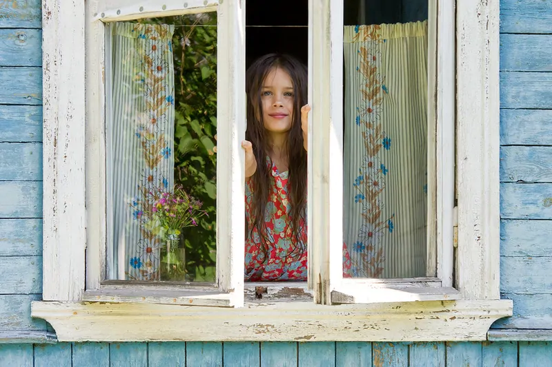 Фото: в старых деревянных домах все окна были штульповыми. © Фотобанк Лори  