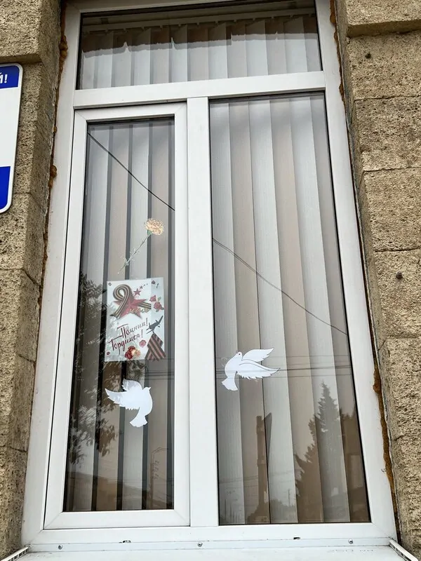 Окна к 9 мая Победы». © oknamеdia  