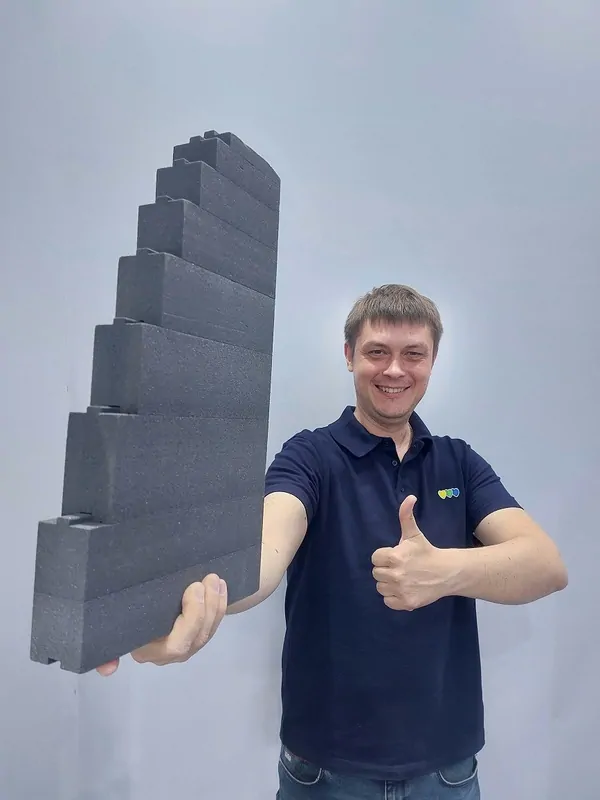 © sdm-chem ТПП серого цвета — THERMOFOAM 