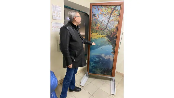 Рисунок может быть любым: от фактуры дерева до нужной заказчику фотографии. Фото © SIEGENIA 
