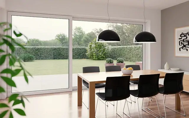 Порталы VEKA – портал из дома в сад. © VEKA 
