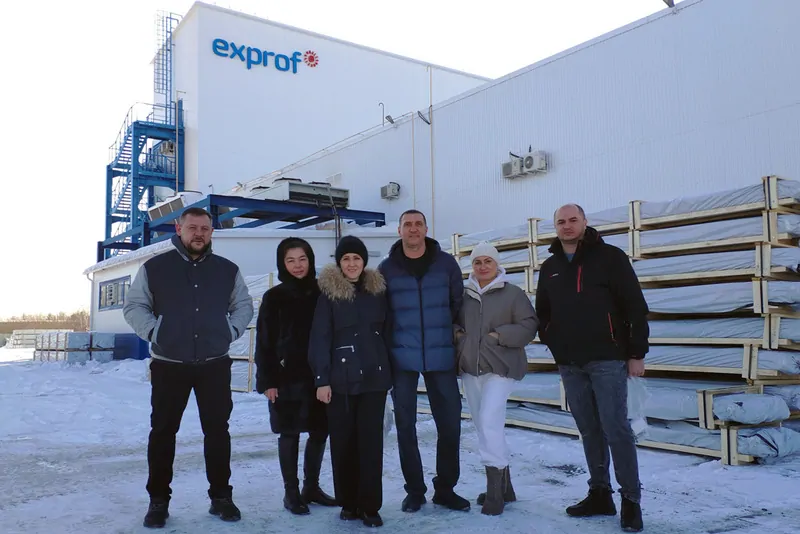 Делегация ТОО Барс-NORD (Казахстан на заводе ЭксПроф. © exprof 