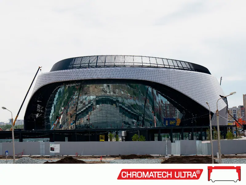 Фото: ледовая арена в г. Омск, © @Koralex2014 / pressfoto.ru 