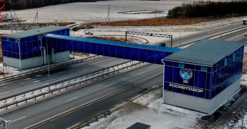 Фото: Пешеходные переходы на федеральной трассе М7 «Волга» с использованием серии Алрокс-500. © АЛРОКС 