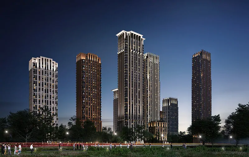 ЖК «Павелецкая сити» © KRAUSS  PREMIUM  