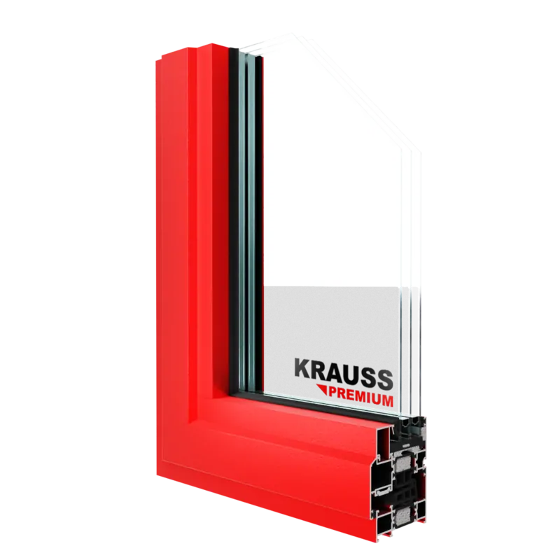 Оконно-дверная алюминиевая система KRWD-71HI. © KRAUSS PREMIUM 