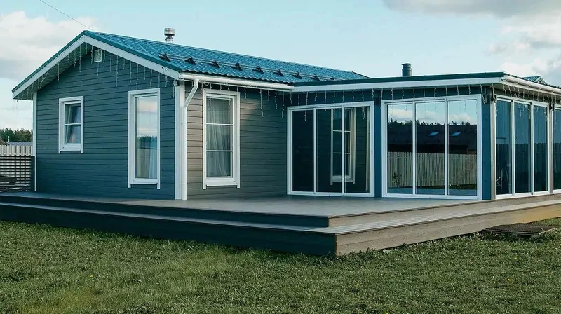 Остекление террасы LartaPro HD Silver Grey 32, Санкт-Петербург © ЛАРТА ГЛАСС 