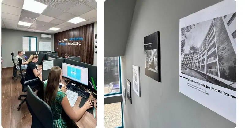 Фото: Внутренние помещения нового офиса дистрибьютора Алрокс-Юг © АЛРОКС. 