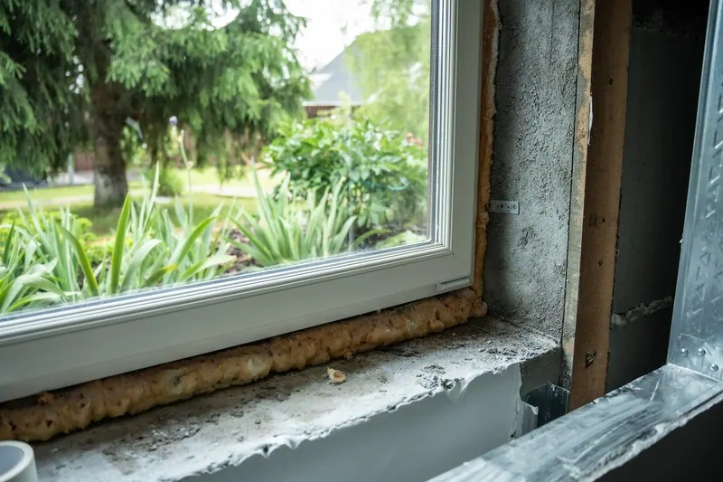 Разрушение монтажной пены без герметизации © оknamedia  