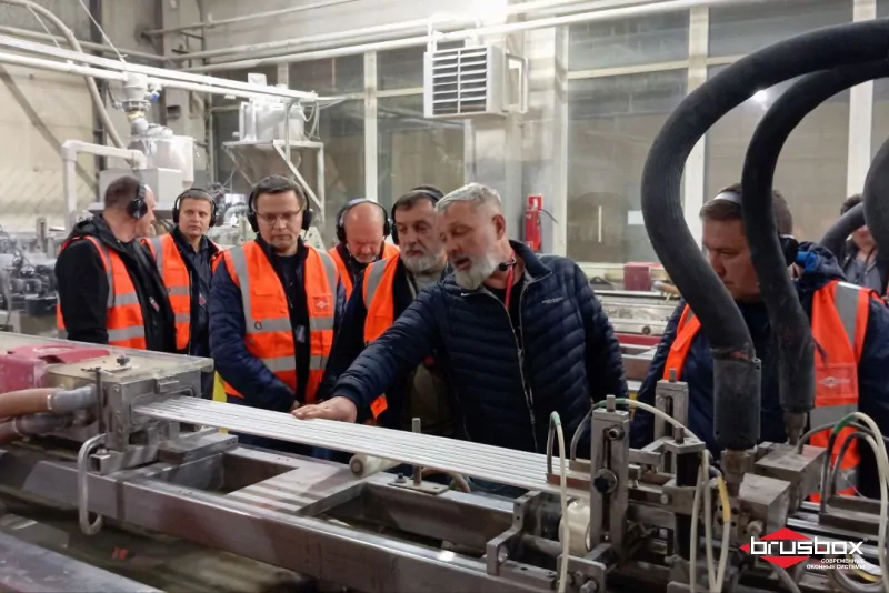 Экскурсия на завод БРУСБОКС © БРУСБОКС 
