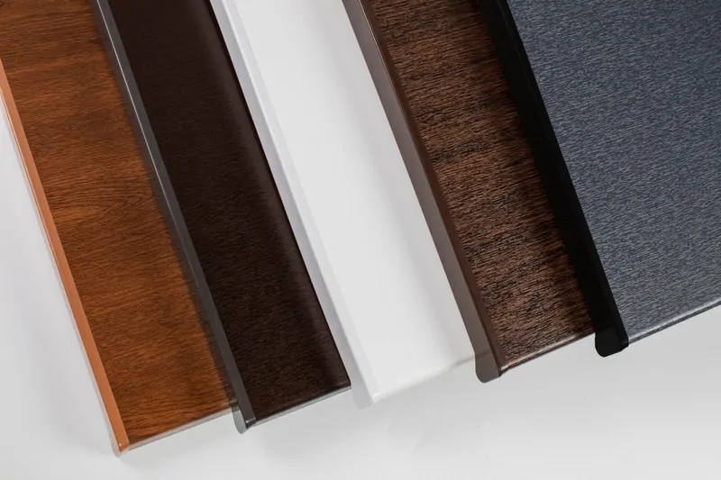 Ассортимент подоконников MELKE LINIA. © Мелке 