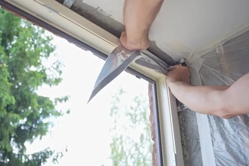 Начало монтажа пароизоляционной ленты. © окnamedia 