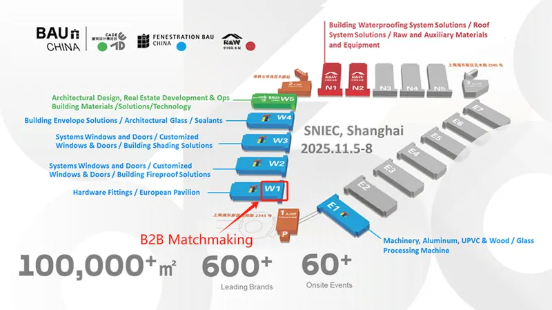Место проведения конференции B2B Matchmaking на схеме выставочного центра © оknamedia