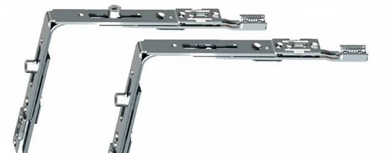 Элементы оконной фурнитуры FORNAX. © FORNAX 