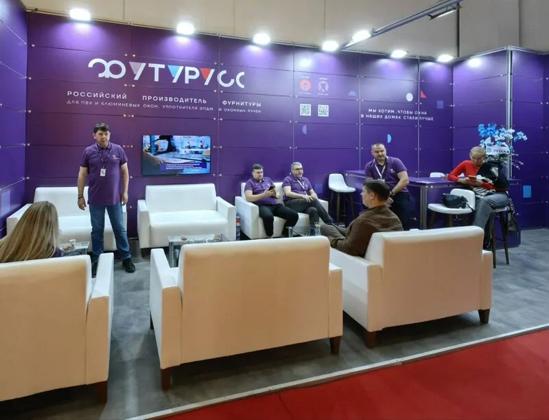 Российские производители представляют свою продукцию на  Eurasia Window 2025. © oknamedia 