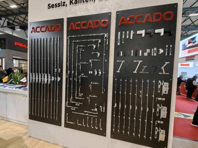 Ассортимент фурнитурыу ACCADO © oknamedia 