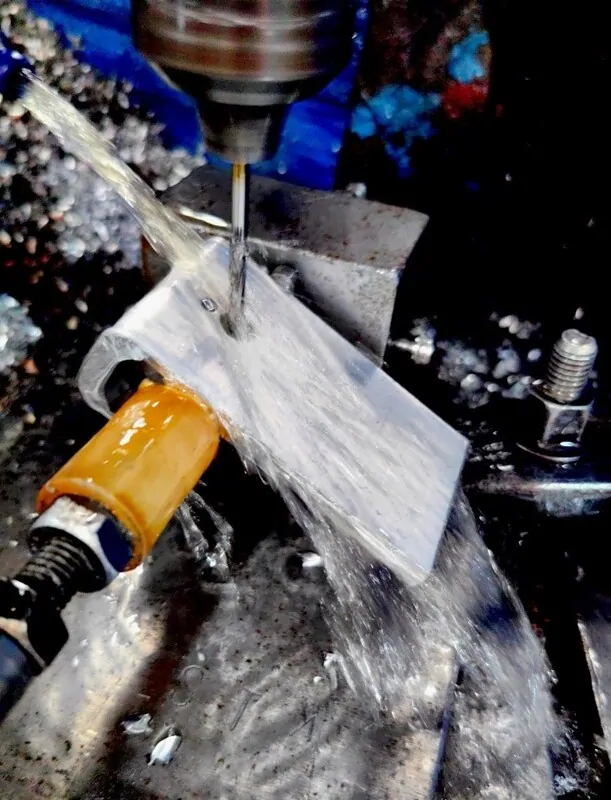 Станок для обработки рамочной части с системой водяного охлаждения, © SSK Industry 