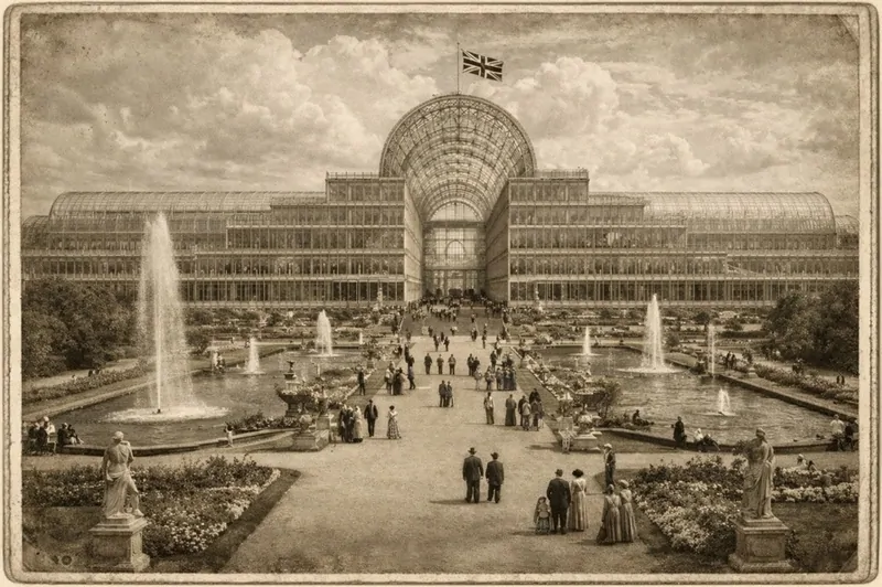 Хрустальный дворец Пэкстона в Лондоне, © GPT