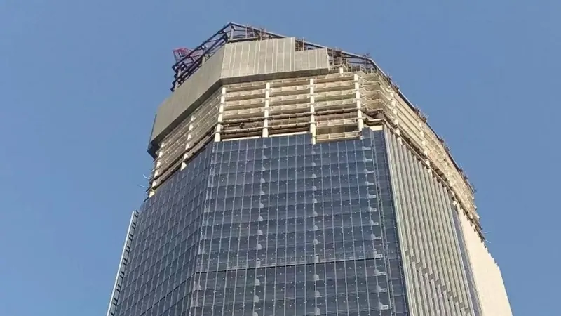 Остекление модульными фасадами ТЦ Jinqiao One Center (Новый Пудун, Шанхай, Китай), © ZZCG