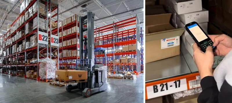 Склад класса А с современной WMS-системой ЛогопаркМ5, © SSKINDUSTRY 