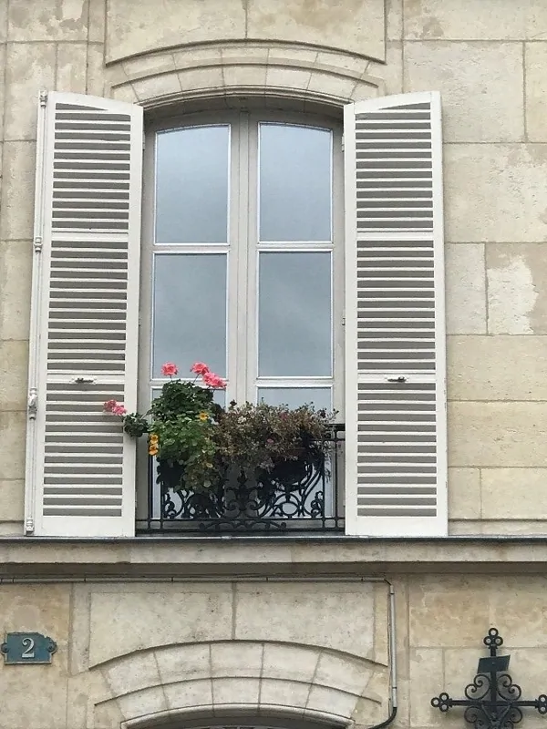 Ставни от солнца на окна  © oknamedia 