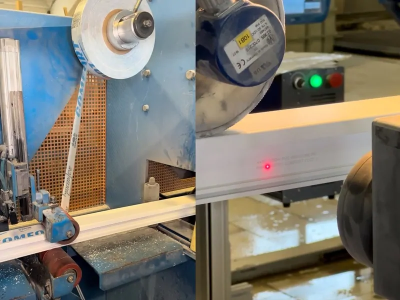 Выход готового профиля Novoline, готового для упаковки в палету, © sskindustry 