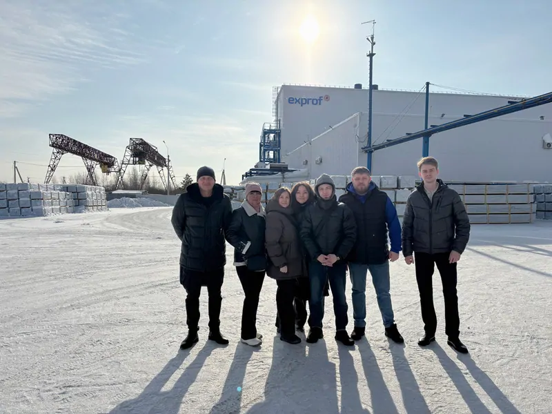 Группа оконных дилеров СТ-Групп на заводе ЭксПроф. ©exprof